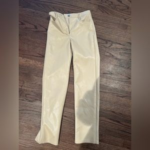 Aritzia leather pants